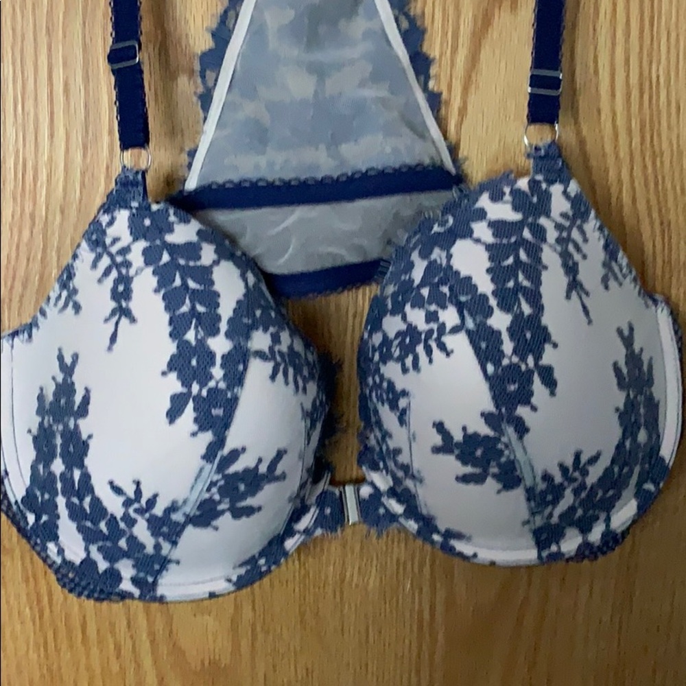 Front close racer back bra